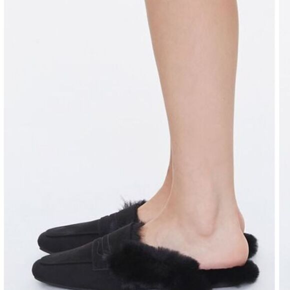 BRAND NEW BAMBOO FAUX-FUR LINED MULES G1 - Picture 9 of 16